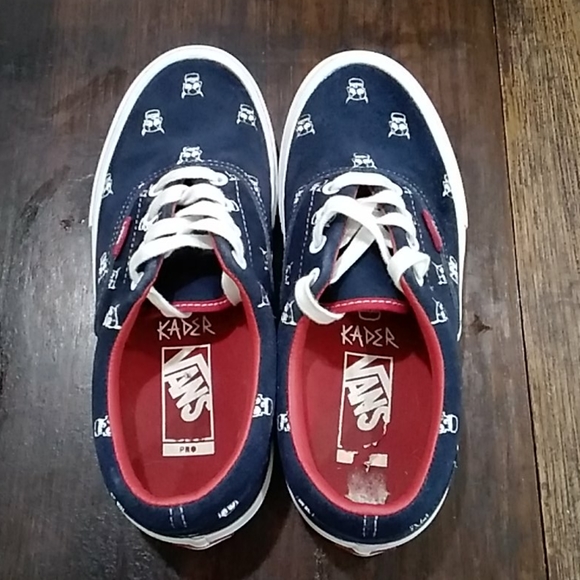 Vans Blue Suede Leather Skateboard Pro Mens 6 - Picture 9 of 9